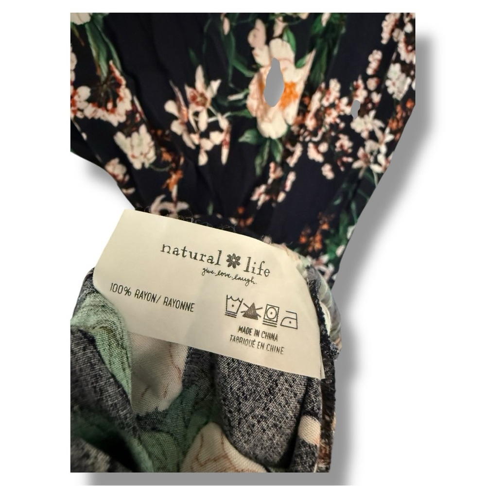 Natural Life Floral Patterned Dress - Picture 4 of 6